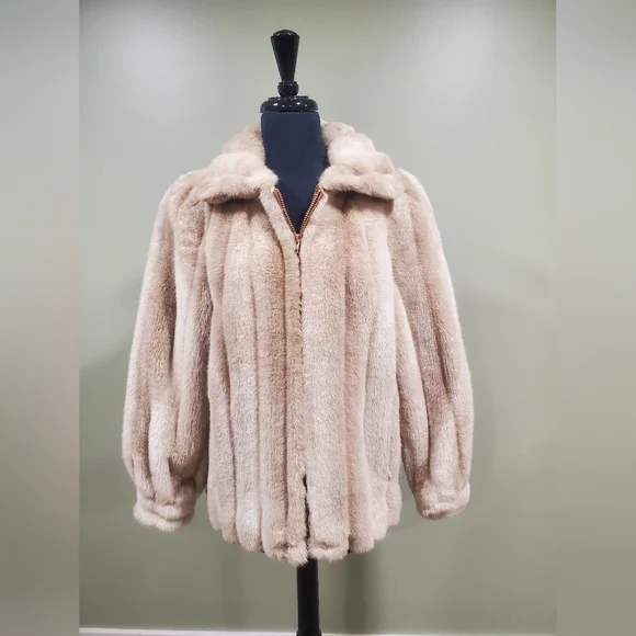 Jordache Women's Cream Teddy Jacket - Picture 1 of 10